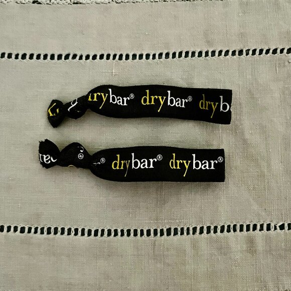 NEW 2 Drybar hair ties black, white & yellow - Picture 1 of 3